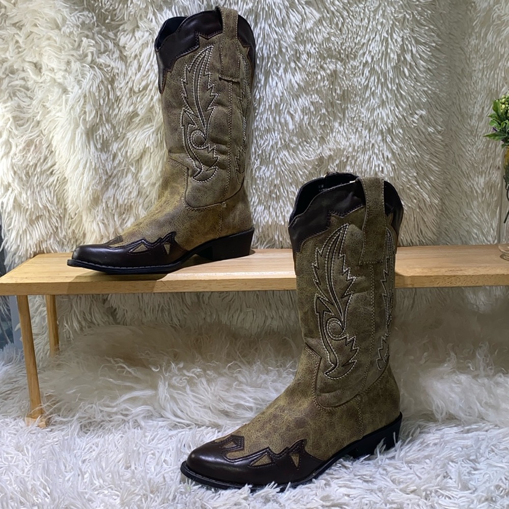 🌻-Dolce By Mojo Moxy Brown Cowboy boots-🌻